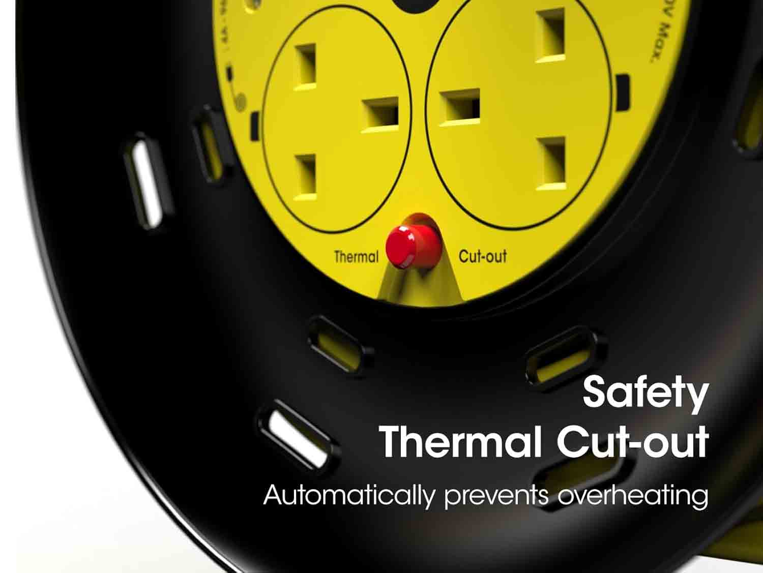 Power Extension Reel 4 Way 30 Meter