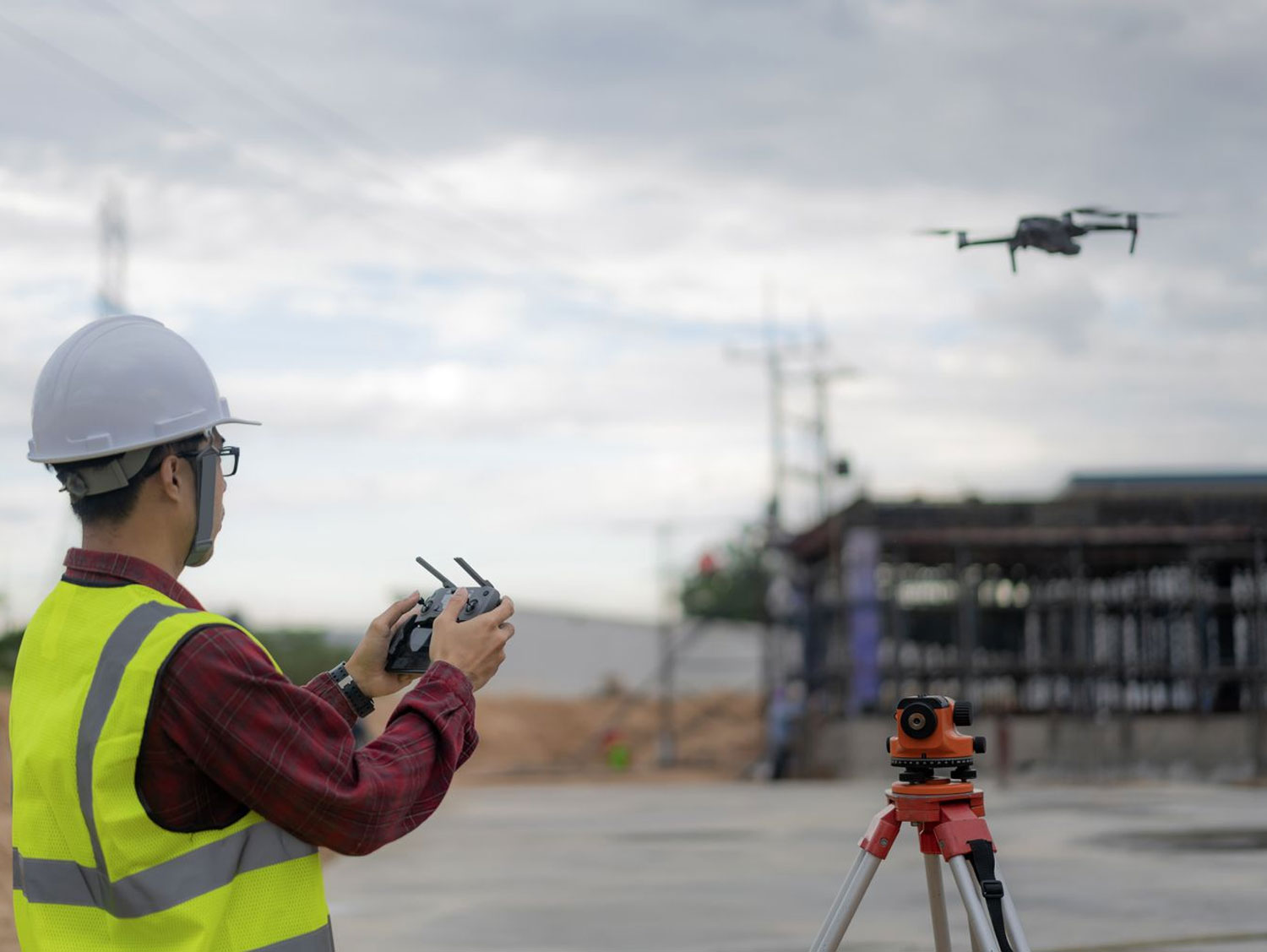 Industrial Site Inspection and Monitoring Full HD Drone Service Package